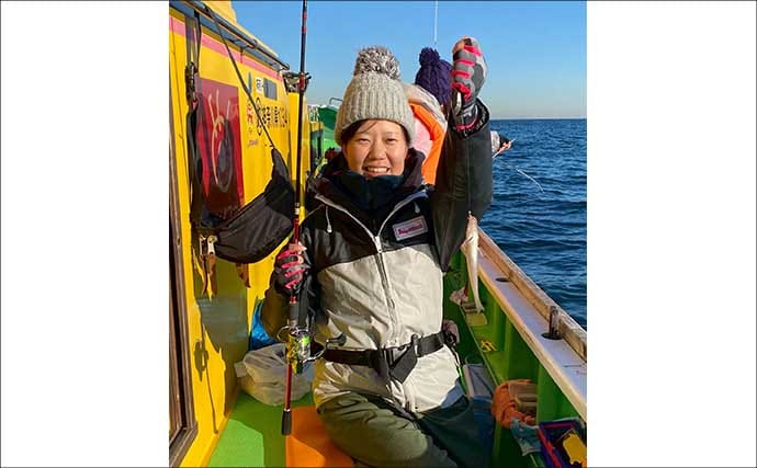 「寒さを忘れる好反応！」東京湾の船シロギス釣りで11〜39尾と数伸びる【金沢八景・荒川屋】