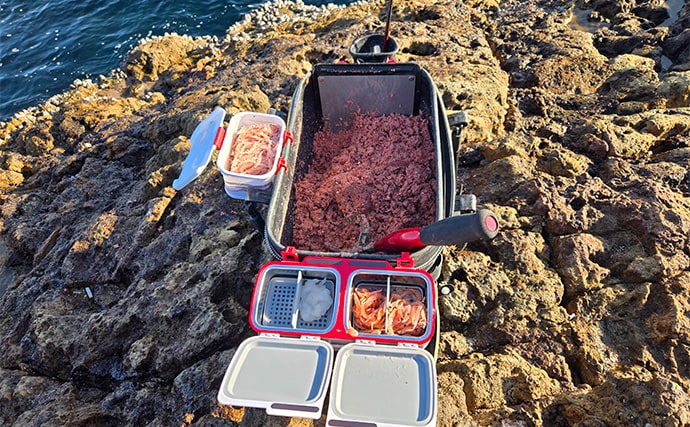 真冬の沖磯で40cm級尾長を好捕！【伊豆半島】 一筋縄でいかない寒メジナ釣りを満喫