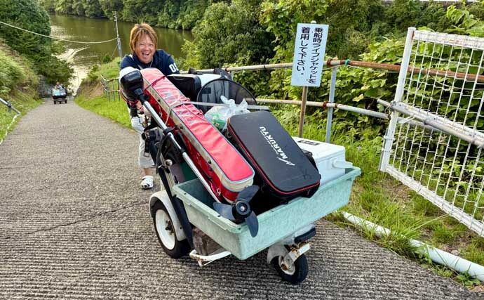 吉田康雄のザ・チャレンジへらぶな【完デコのリベンジin片倉ダム#5】