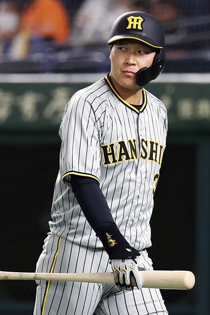 大山悠輔（29歳）内野手《阪神》ドラフト1位で入団し、4番を務める