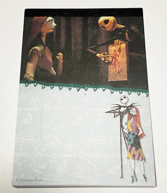 映画の実写グラフィックとイラストを使ったメモ帳