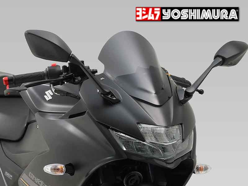 ヨシムラがジクサーSF250用「ウィンドアーマー」の受注を開始! メイン