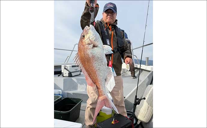 【沖釣り釣果速報】タチウオ便でドラゴン級が続々！タイラバでは60cmマダイも（大分・熊本）