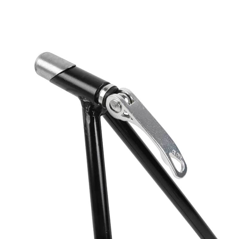 アクスルシャフトホールで使う簡易スタンド「A3330 クイックリリース 18mm サイドスタンド」がダートフリークから発売 記事3