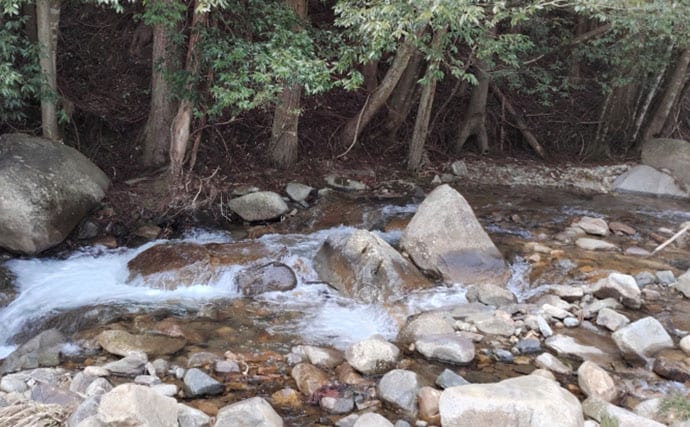 「竿抜けポイント」の発見が釣果の決め手！ 渓流エサ釣りで釣果アップ術