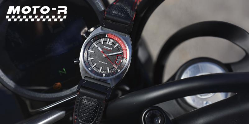 バイクライダー向け時計「MOTO-R」から、日常からツーリングまで軽快に使えるΦ38mm新モデル『MOTO-R