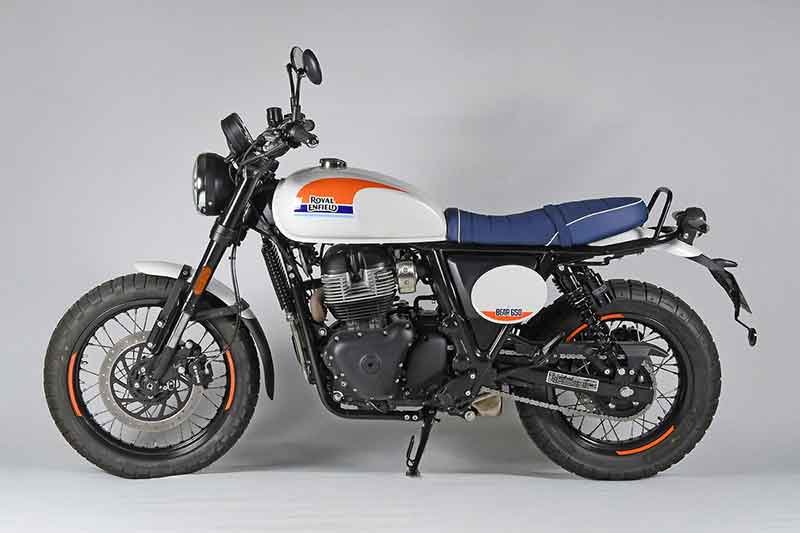 ナイトロンからロイヤルエンフィールド BEAR 650(25-)用リアショックアブソーバーが発売! 記事1