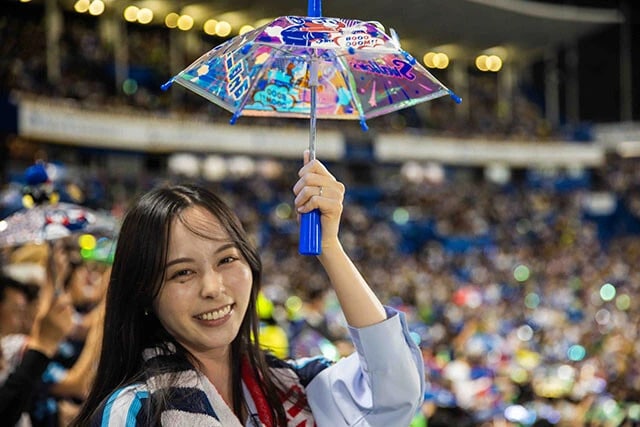 得点が入ったら、みんなで東京音頭！