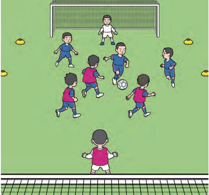 常に試合と結びつけて練習を考えることが大切【ジュニアサッカー 監督が使いたい選手がやってる!デキるプレー55】