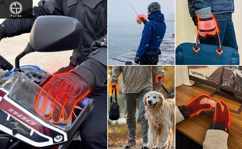 【楽天ランキング3冠獲得】指先、わずか10秒で速暖。冬本番の寒さに備える「Furdo