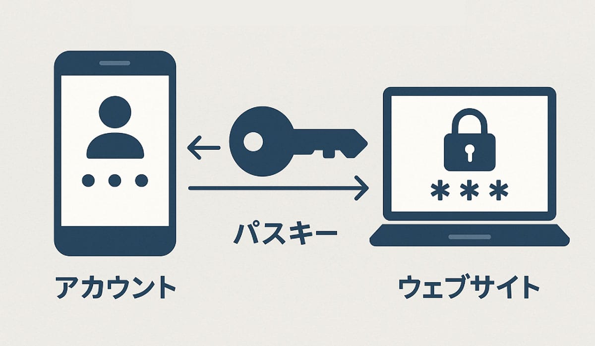 パスワードに代わる認証方式「パスキー」とは?1