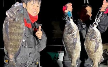 注目のチヌジギ＆チヌキャスでクロダイが好調！【沖のルアー釣果速報・愛知】