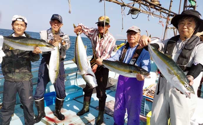 【沖釣り釣果速報】家族で大興奮!落とし込み釣りでネリゴ入れ食い&青物乱舞(福岡)
