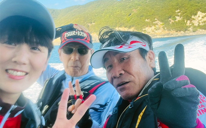 磯フカセ釣りで50cm級良型真鯛が連発！【大分】本命クロにイサキにオオモンハタと多彩釣果