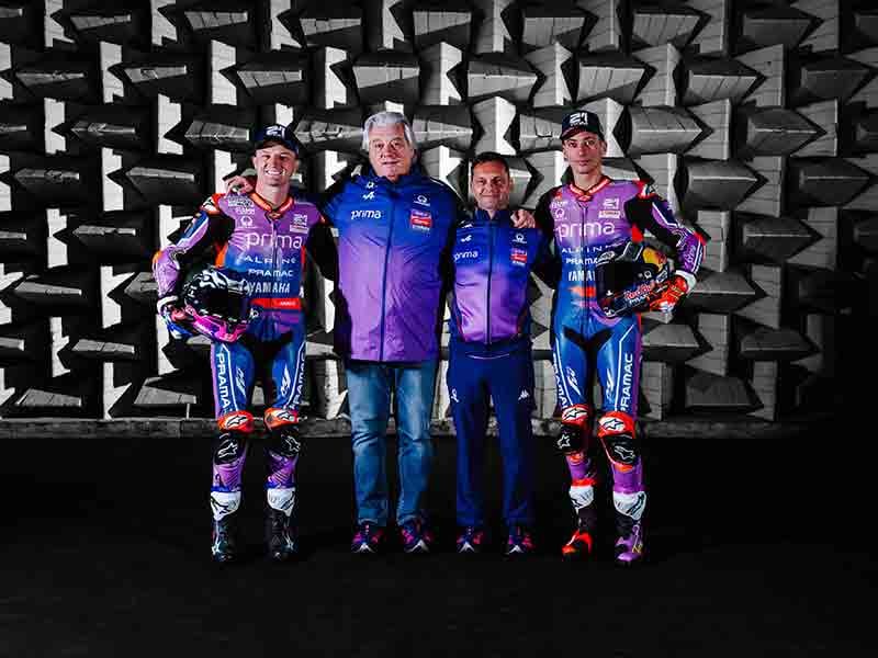 【ヤマハ】「Prima Pramac Yamaha MotoGP」Moto2 と合同で2026年のチーム体制を発表 記事1