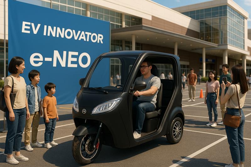 話題の“街なか試乗会”プロジェクト始動!渋谷発のEVモビリティ『e-NEO』関東首都圏から会場募集スタート