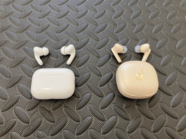 Amazonで人気の完全ワイヤレスイヤホン「Soundcore Liberty 4」を「AirPods Pro 2」と比較してみた!の画像6