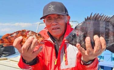 南知多沖のウタセ五目釣りで8目達成!【愛知】小ダイ・カサゴ・サンバソウ・カワハギなど32匹手中
