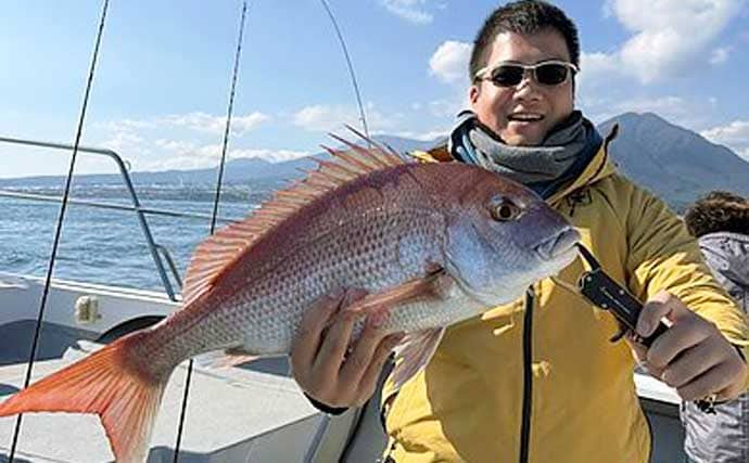 【沖釣り釣果速報】島原沖のマダイ便で4kg級浮上！青物＆アコウも好調（大分・熊本）