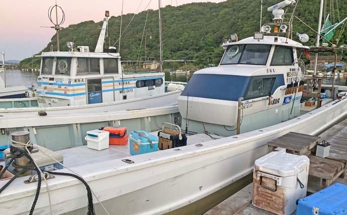 「台風明けの鳥羽沖で多魚種乱舞!」タテ釣りでハマチ&マトウダイ&ウッカリカサゴ好捕【三重】