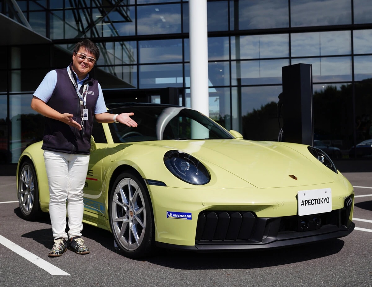 ポルシェ911史上初のハイブリッドモデルを試乗した山本氏。電動化によって、その走りはどう変わったのか？