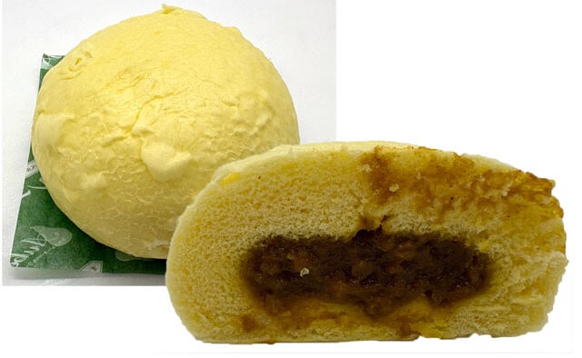 オーベルジーヌ監修 カレーまん 215円【重さ】約86g【直径】約8cm【厚さ】約4cm