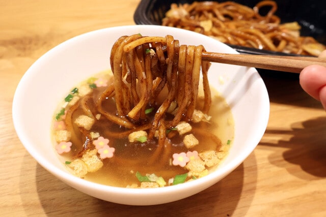 どん兵衛スープ焼きそば