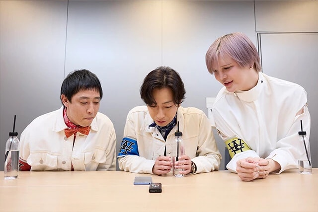 それぞれの呼んだ友達のリストを見るさらば・森田、河合郁人、Matt