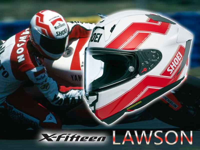 ショウエイからエディ・ローソン仕様の新グラフィックモデル「X-Fifteen LAWSON/ローソン」が4月発売! メイン