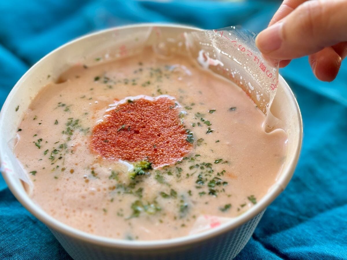 たっぷりスープでお腹いっぱい！【ファミマ】明太スープパスタが大満足すぎる