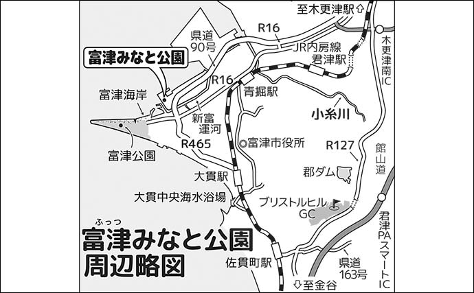 「内房でのんびり釣り日和」富津みなと公園のちょい投げ釣りでハゼ&セイゴ好調【千葉】