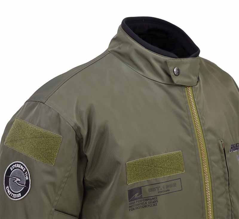 ラフアンドロードから MA-1 スタイルのライディングジャケット「MA-1R EM」が発売! 記事3