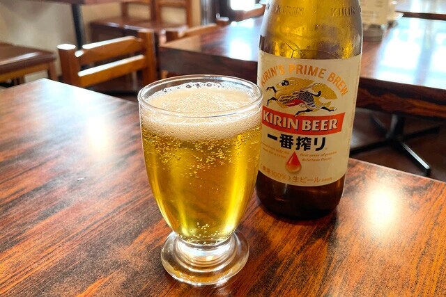 「ビール」（600円）