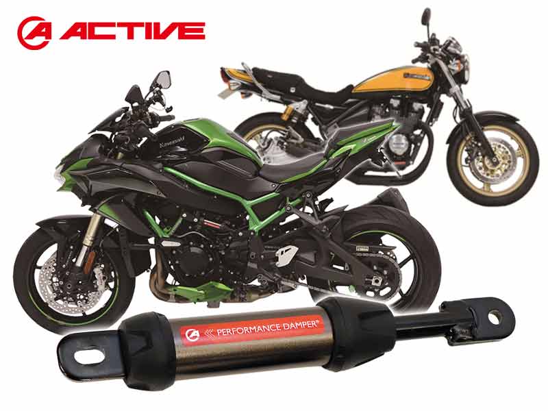 アクティブのパフォーマンスダンパーに「Z H2 SE」「ゼファー400χ」用が登場! ほか車種追加・年式更新 メイン