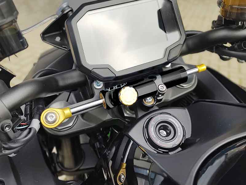 ハイパープロの Z H2(20-24)用「ステアリングダンパーステー」がアクティブから発売 記事2
