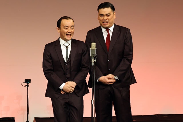ななまがり 【左】森下直人(もりしたなおと)初瀬悠太(はつせゆうた) 結成年:2008年 所属:吉本興業