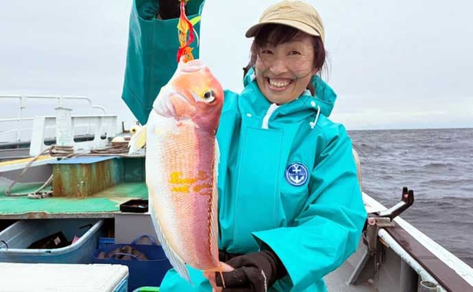 【沖釣り釣果速報】アマダイ便で良型続々！シロアマダイやイトヨリも好調（愛知・静岡）