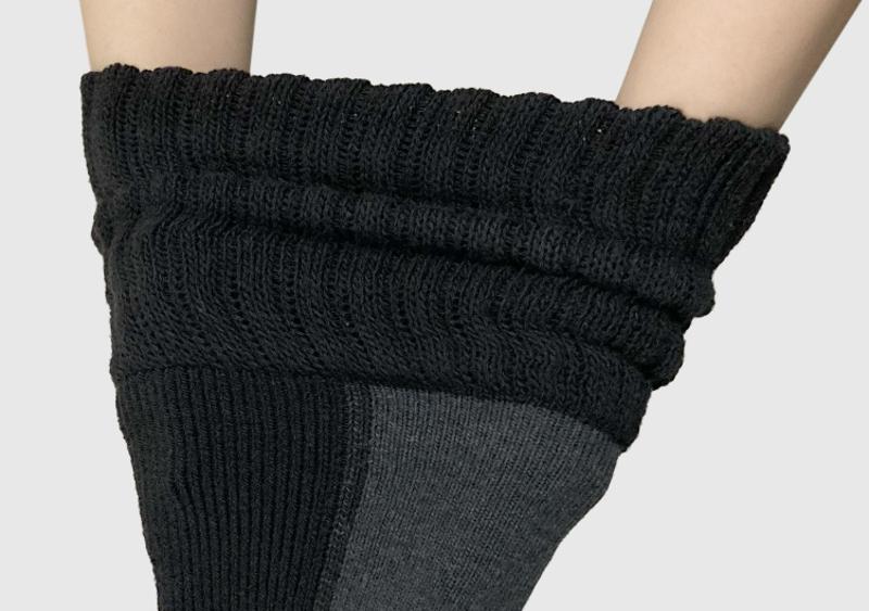 冬のスポーツや屋外作業時、ツーリングに【暖撃】を。高保温＋吸湿発熱でやさしい発熱、心地よい保温【ThermOne（サーモワン）】膝上ロング丈ソックスが新登場