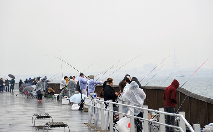 哀川翔さんが1投目から本命ハゼを手中！ 300人が参加した『三河湾釣り大会』が開催