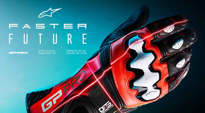 アルパインスターズのレーシンググローブ「GP PRO R4 GLOVE」が岡田商事から発売! カンガルーレザーなど最高級素材を採用 記事1