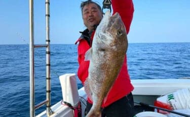 【沖のルアー釣果速報】玄界灘のタイラバで3kg大ダイ浮上!アコウ&アマダイ交じりの好展開(福岡)