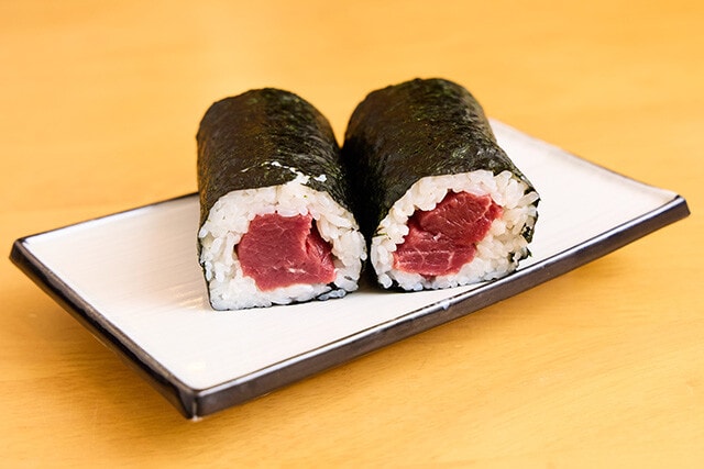 馬刺しの恵方巻き