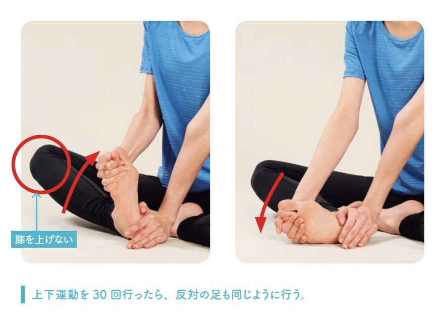 膝ねじり ストレッチ体操のやり方 手順2【背骨コンディショニング】