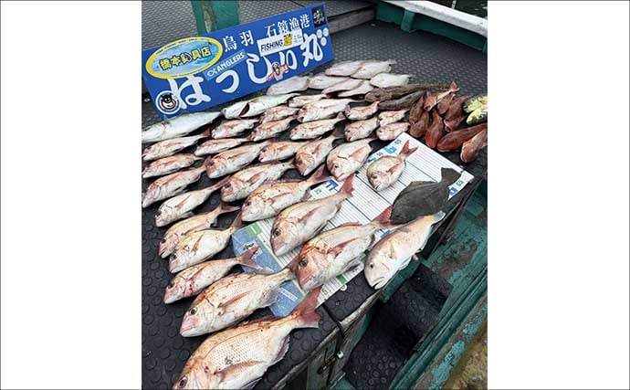 【沖釣りルアー釣果速報】ティップランで釣る人16匹!志摩沖のアオリイカが高活性(三重)