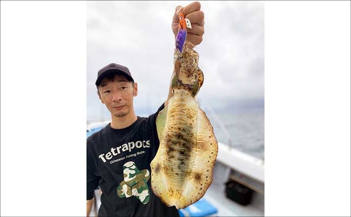 【沖釣りルアー釣果速報】ティップランで釣る人16匹!志摩沖のアオリイカが高活性(三重)
