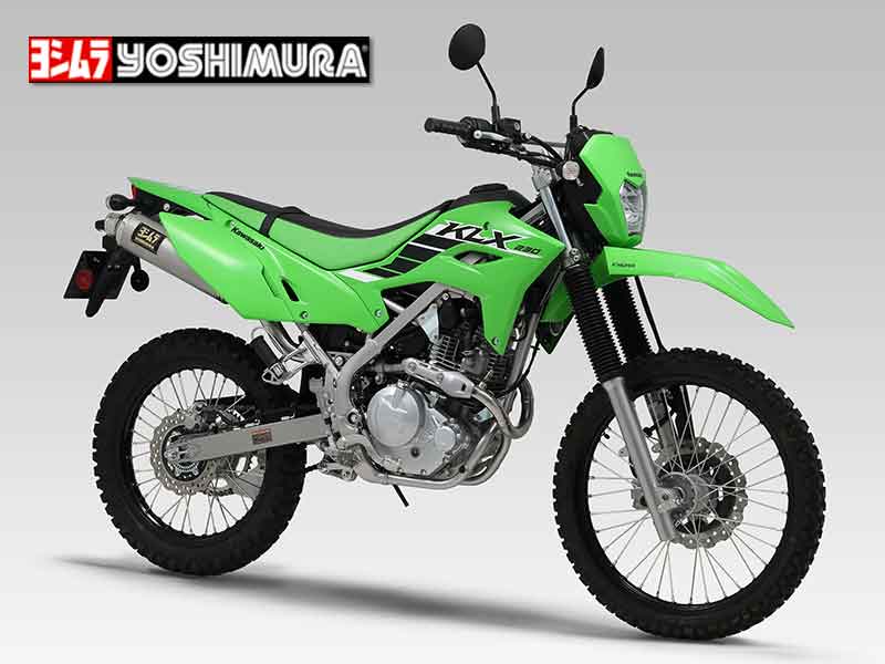ヨシムラから KLX230 シリーズ用「機械曲 GP-MAGNUM105サイクロン EXPORT SPEC 政府認証」が発売! 記事10