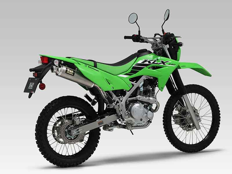 ヨシムラから KLX230 シリーズ用「機械曲 GP-MAGNUM105サイクロン EXPORT SPEC 政府認証」が発売! 記事2