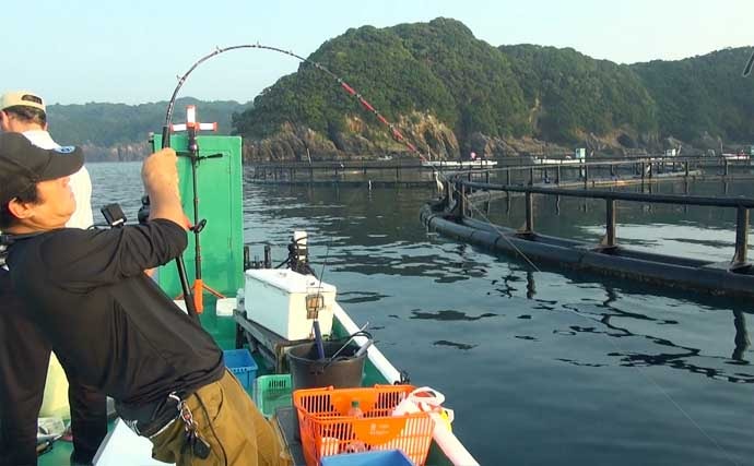 「ブリが釣りたい!」アメリカから来日した友人と挑んだ串本カセ釣りで90cm級浮上【和歌山】