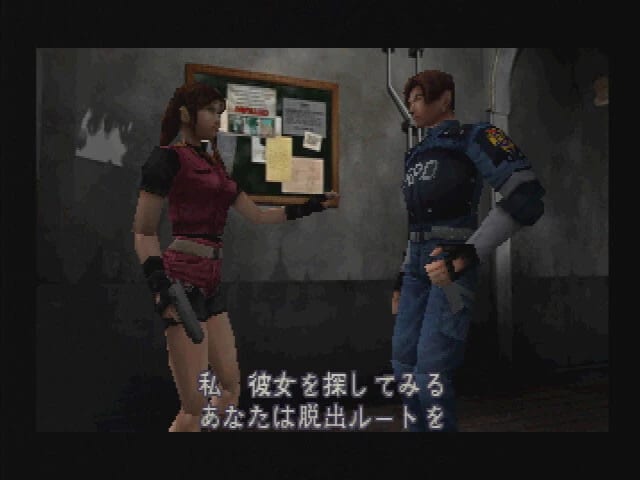 『バイオハザード レクイエム』の主人公のひとり、レオン（右）の初登場は1998年リリースの『バイオハザード2』のとき