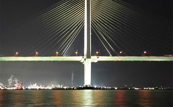 今シーズン絶不調の伊勢湾奥アジングに挑戦【アールホリック号】満月は釣れない？